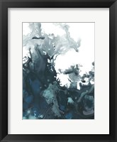 Indigo Tempest II Framed Print