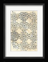 Ancient Textile IV Framed Print