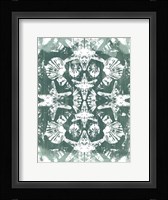 Sea Green Kaleidoscope I Framed Print