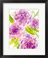 Bouquet Rose II Framed Print