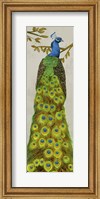 Vintage Peacock I Fine Art Print