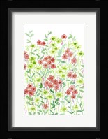 Wall Flowers II Framed Print