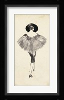Fashion Glimpse III Framed Print