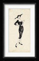 Fashion Glimpse IV Framed Print