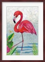 Vivid Flamingo I Fine Art Print