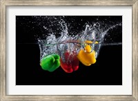 Paprika Splash Fine Art Print