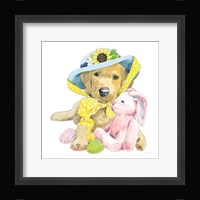 Easter Pups VI Framed Print