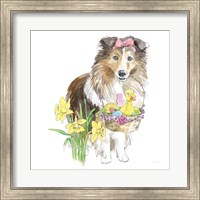 Easter Pups II Fine Art Print