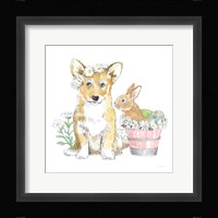 Easter Pups I Framed Print