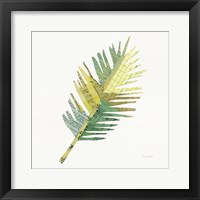 Tropical Fun Palms I Framed Print