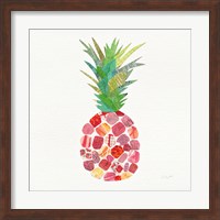 Tropical Fun Pineapple I Fine Art Print