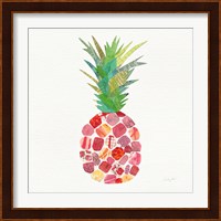 Tropical Fun Pineapple I Fine Art Print