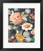 Garden of Delight Black II Framed Print