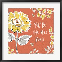 Bee Happy II Spice Fine Art Print