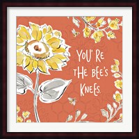 Bee Happy II Spice Fine Art Print