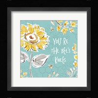 Bee Happy II Framed Print