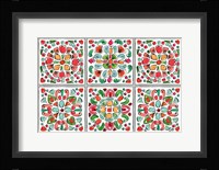 Holiday Wings X Framed Print