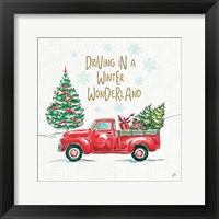 Christmas in the Country IV Framed Print