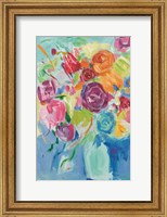 Matisse Florals Pastel Crop Fine Art Print