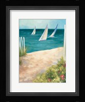 Regatta II Crop Framed Print