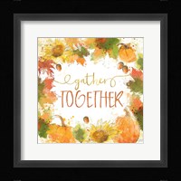 Harvest Splash IV Framed Print