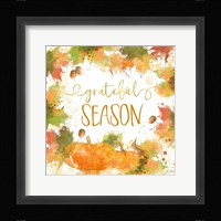 Harvest Splash II Framed Print