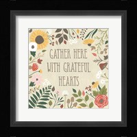Autumn Garden VI Framed Print
