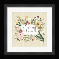 Autumn Garden II Framed Print