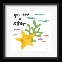 Ocean Splash IV Framed Print