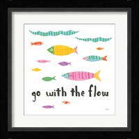 Ocean Splash II Framed Print