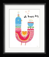 Blossom Birds I Framed Print