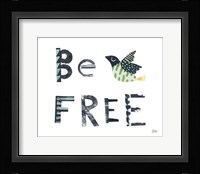 Bird Words I Framed Print