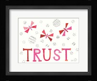 Love Words IV Framed Print