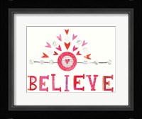 Love Words II Framed Print