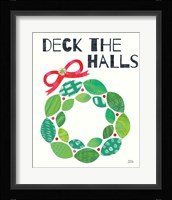 Mod Christmas III Framed Print