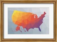 Geo Map II Fine Art Print