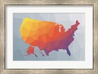 Geo Map II Fine Art Print