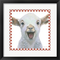 Farm Friends I Border Framed Print