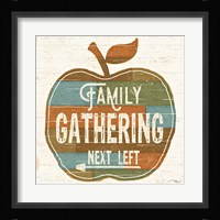 Harvest Signs II Framed Print