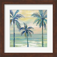 Marine Layer Palms Crop Fine Art Print