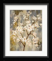 Neutral Branches I Crop Framed Print