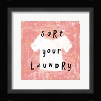 Laundry Rules III Fine Art Print