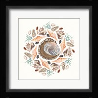 Ocean Mandala IV Framed Print