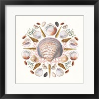 Ocean Mandala I Framed Print