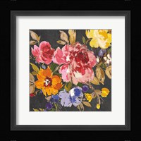 Summer Garden II Black Framed Print