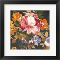 Summer Garden III Black Framed Print
