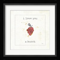 Flavor Notes II Framed Print