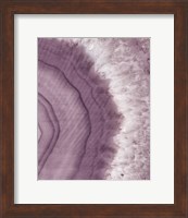 Agate Geode II Plum Fine Art Print