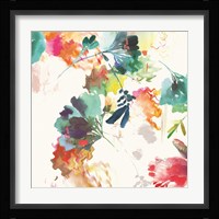 Glitchy Floral II Fine Art Print