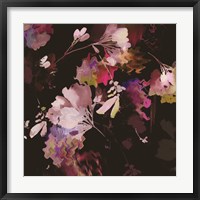 Glitchy Floral IV Framed Print